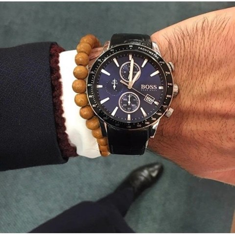 ZEGAREK MĘSKI HUGO BOSS 1513391 - RAFALE (zh013d) + BOX Hugo Boss