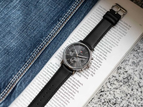ZEGAREK MĘSKI TOMMY HILFIGER TYSON 1710586 (zf100g) + BOX Tommy Hilfiger