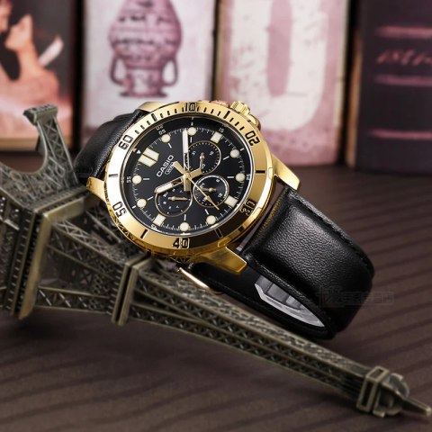 Zegarek Męski Casio MTP-VD300GL-1EUDF + BOX Casio