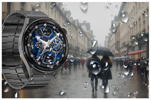 SMARTWATCH MĘSKI Rubicon RNCE99 - POŁĄCZENIA, ŁADOWANIE BEZPRZEWODOWE Rubicon
