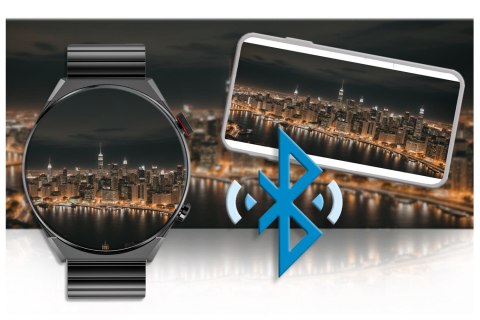 SMARTWATCH MĘSKI Rubicon RNCE99 - POŁĄCZENIA, ŁADOWANIE BEZPRZEWODOWE Rubicon