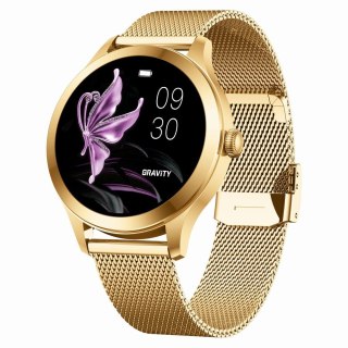 SMARTWATCH DAMSKI GRAVITY GT25-1 PRO - AMOLED, DODATKOWY PASEK (sg039a) Gravity