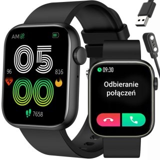 SMARTWATCH UNISEX GRAVITY GT3-3 - ROZMOWY BLUETOOTH, WŁASNE TARCZE (sg022c) Gravity