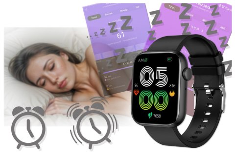 SMARTWATCH UNISEX GRAVITY GT3-3 - ROZMOWY BLUETOOTH, WŁASNE TARCZE (sg022c) Gravity
