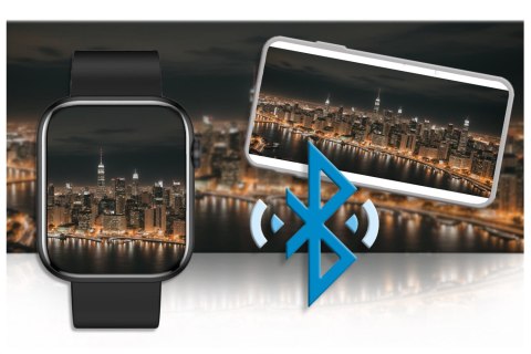 SMARTWATCH UNISEX GRAVITY GT3-3 - ROZMOWY BLUETOOTH, WŁASNE TARCZE (sg022c) Gravity