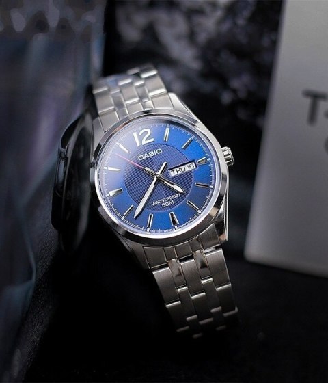 ZEGAREK MĘSKI CASIO MTP-1335D 2AV (zd026e) + BOX Casio