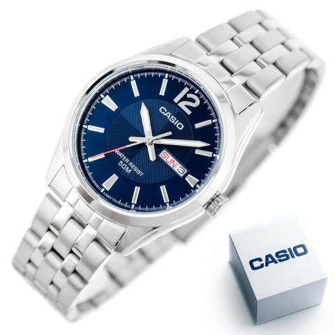 ZEGAREK MĘSKI CASIO MTP-1335D 2AV (zd026e) + BOX Casio