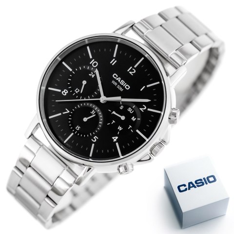 ZEGAREK MĘSKI CASIO MTP-E321D-1A (zd269a) + BOX Casio