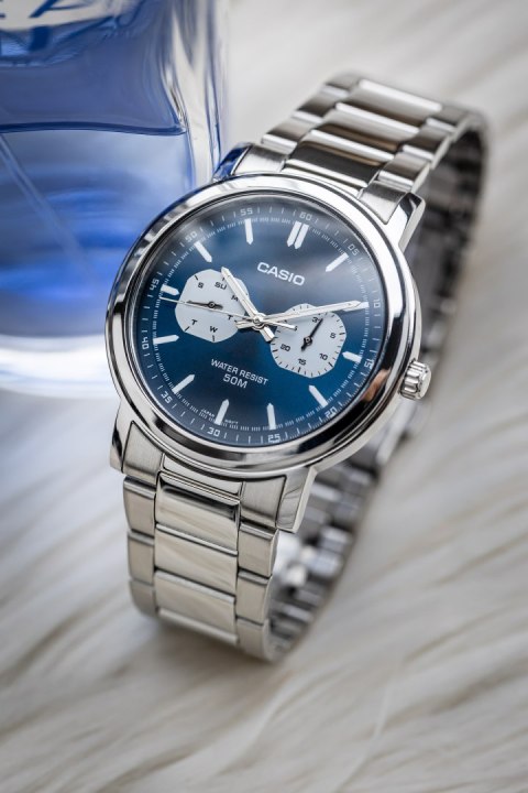 ZEGAREK MĘSKI CASIO MTP-E335D-2E1 (zd274b) + BOX Casio