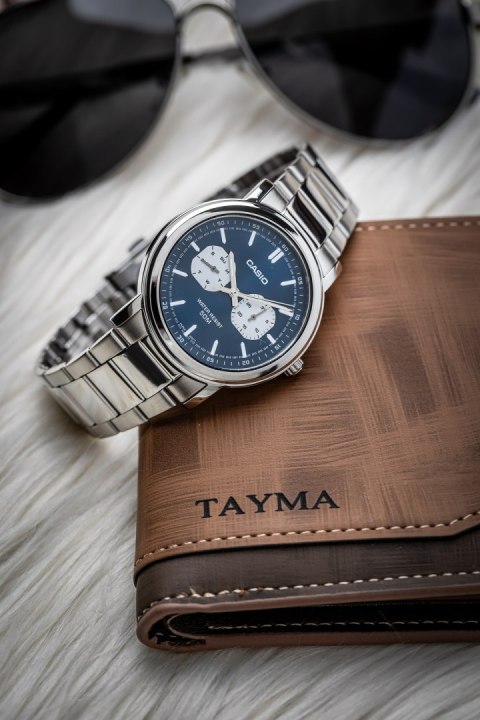 ZEGAREK MĘSKI CASIO MTP-E335D-2E1 (zd274b) + BOX Casio