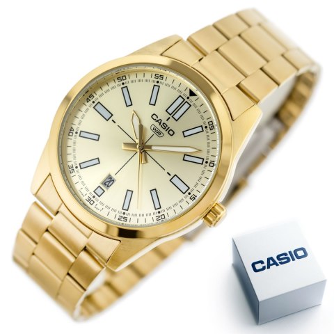 ZEGAREK MĘSKI CASIO MTP-VD02G-9EUDF (zd217d) + BOX Casio