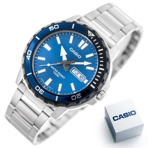 Zegarek Męski Casio Collection MTD-125D-2A1 + BOX Casio
