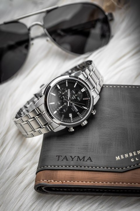 Zegarek Męski Casio MTP-E510D-1A1 + BOX Casio