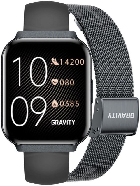 SMARTWATCH DAMSKI GRAVITY GT44-5 - DODATKOWY PASEK (sg051e) Gravity