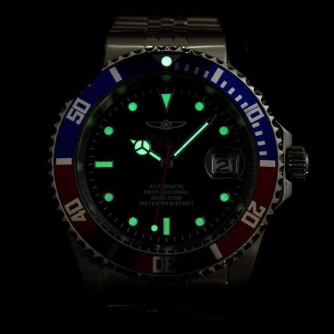 ZEGAREK MĘSKI INVICTA DIVER PROFESSIONAL 30094 - AUTOMAT WR200, koperta 42mm (zv004d) Invicta