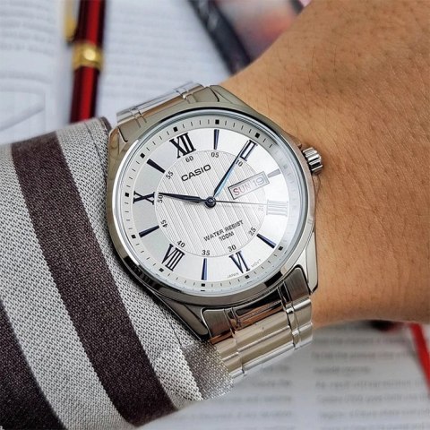 ZEGAREK MĘSKI CASIO MTP-1384D-7A2 (zd108b) + BOX Casio