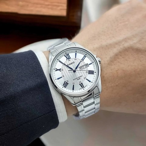 ZEGAREK MĘSKI CASIO MTP-1384D-7A2 (zd108b) + BOX Casio