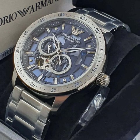 ZEGAREK MĘSKI EMPORIO ARMANI AR60052 - MARIO MECCANICO - AUTOMAT (zi056a) Emporio Armani
