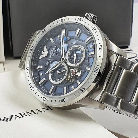 ZEGAREK MĘSKI EMPORIO ARMANI AR60052 - MARIO MECCANICO - AUTOMAT (zi056a) Emporio Armani